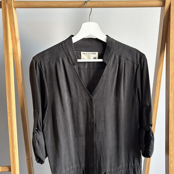 RAG & BONE Soft Shirt Dress - Picture 2 of 10
